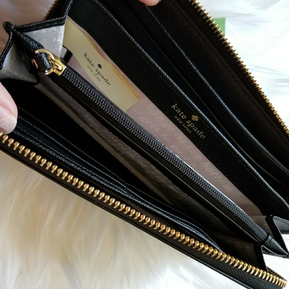 Kate Spade Brooks Drive Polka Dot Lacey Wallet - Picture 5 of 6